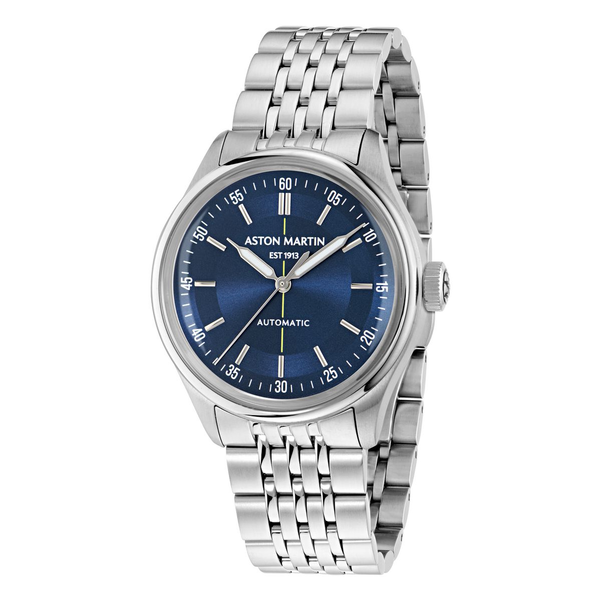 Aston Martin Round 39mm Blue Dial Mechanical Automatic Men Watch - MTTS1S6033E