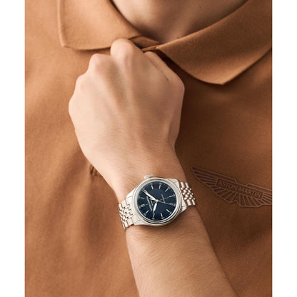 Aston Martin Round 39mm Blue Dial Mechanical Automatic Men Watch - MTTS1S6033E
