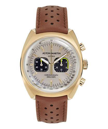 Aston Martin Champagne Round Dial Analog Men's Watch MTTS2F5023E