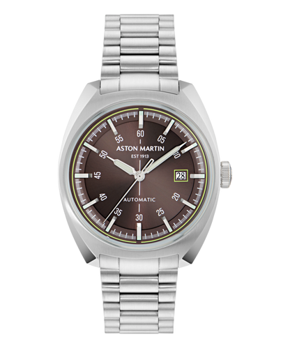 Aston Martin Round 41mm Brown Dial Mechanical Automatic Men Watch - MTTS2S6023E