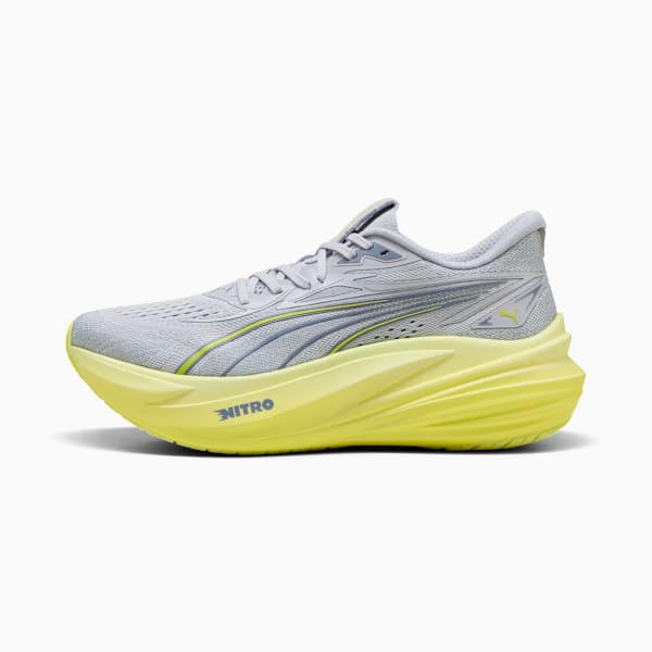 Magmax Nitro™ 2 Men'S Road Running Shoes Vibrant Silver-Lux Lime