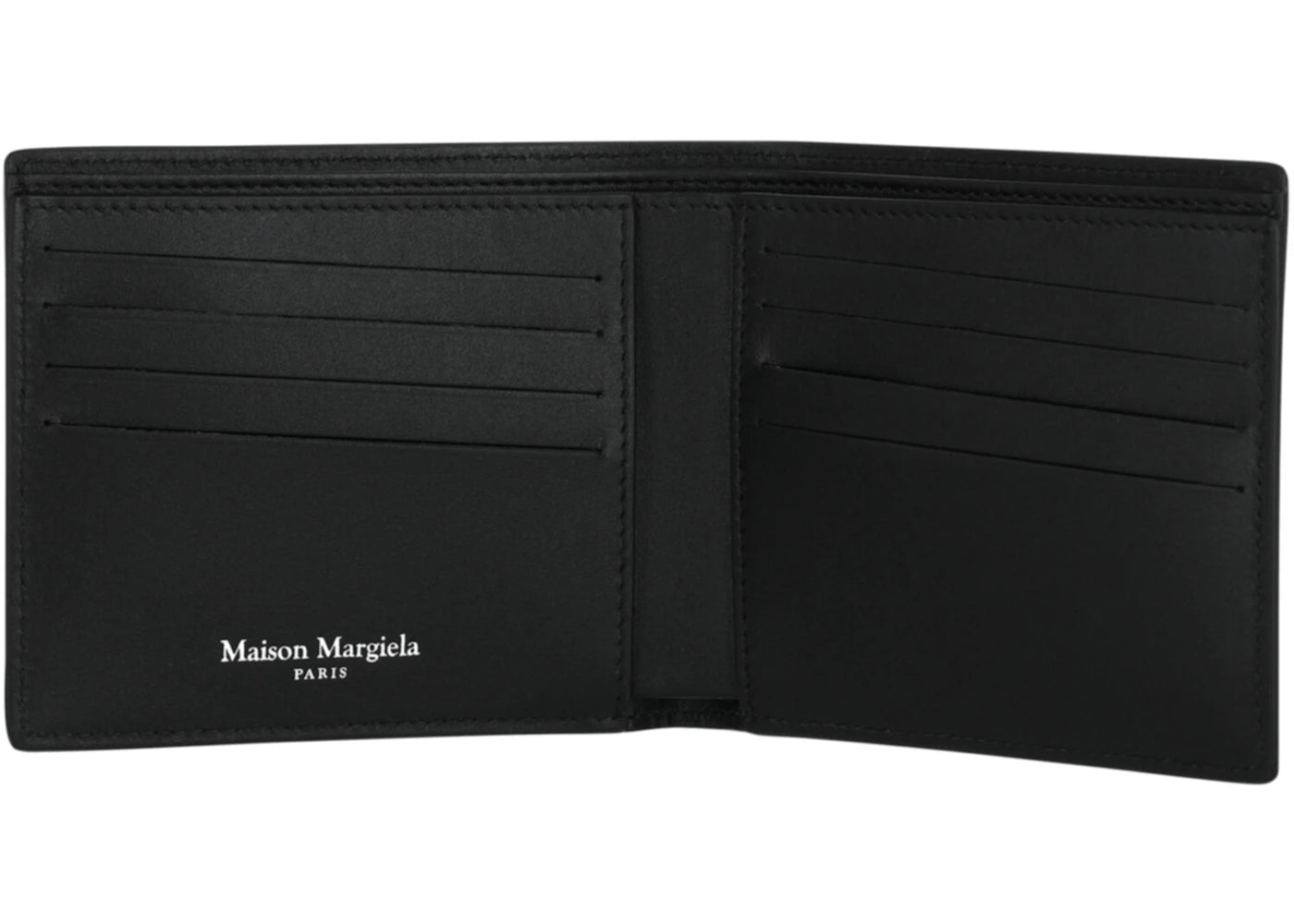 Maison Margiela Bi-Fold Folding Wallet Black