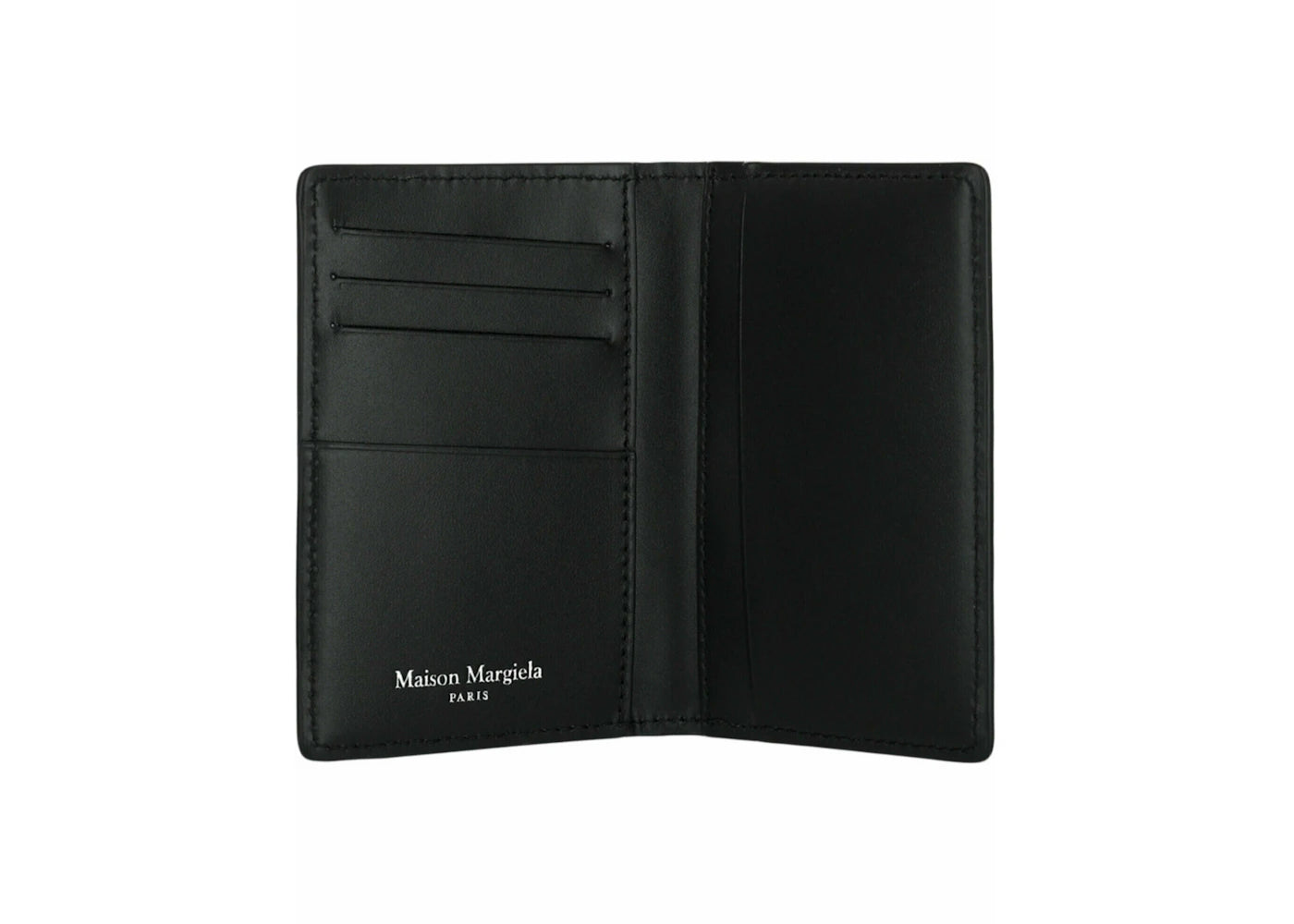 Maison Margiela Compact Bi-Fold Wallet Black