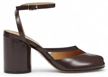 Maison Margiela H80 Tabi Pump Sandal Moka (Women'S)