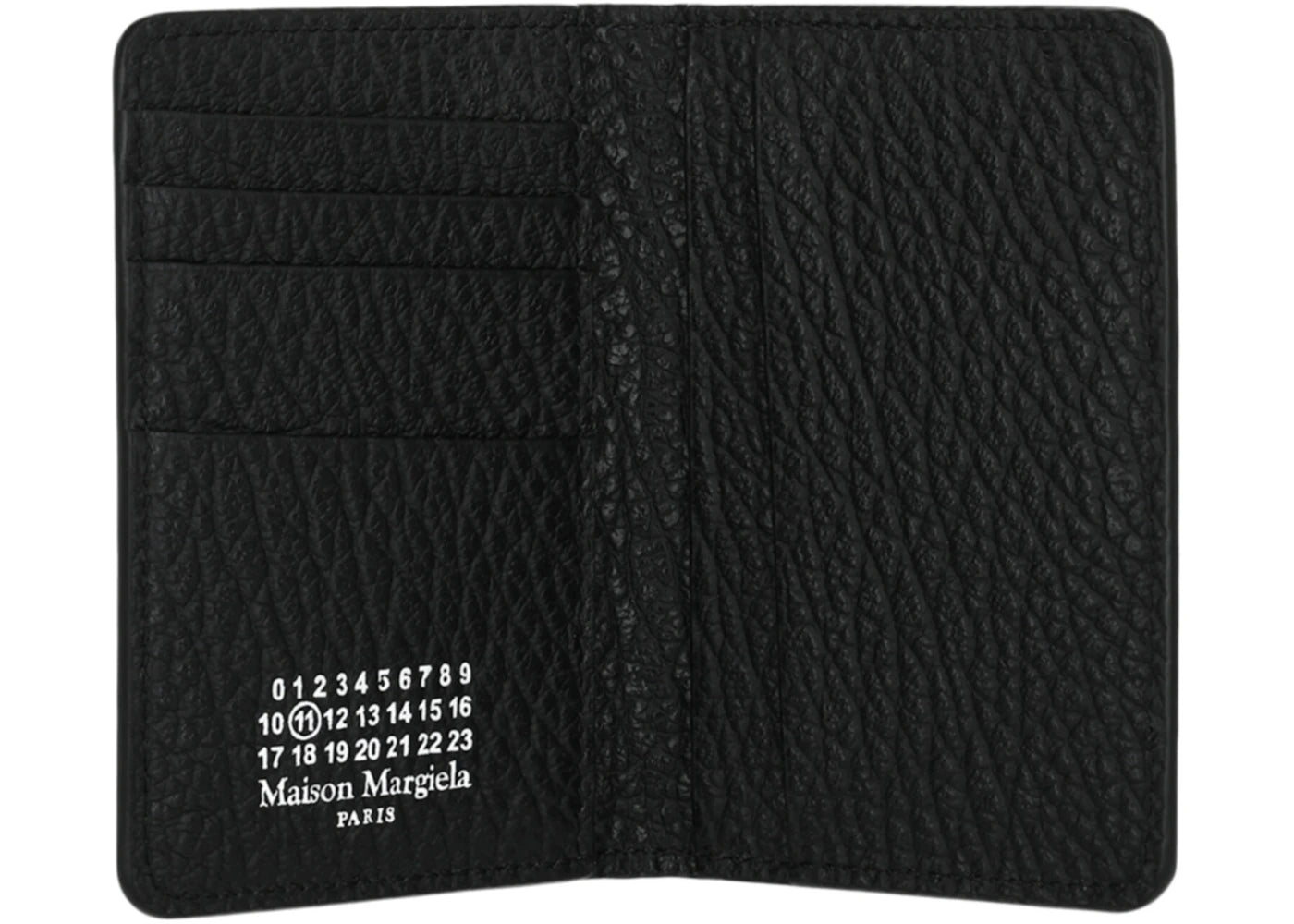 Maison Margiela Stitched Bifold Wallet Black