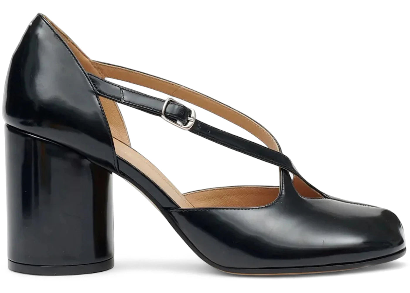 Maison Margiela Tabi Straps Pump Heel Black (Women'S)