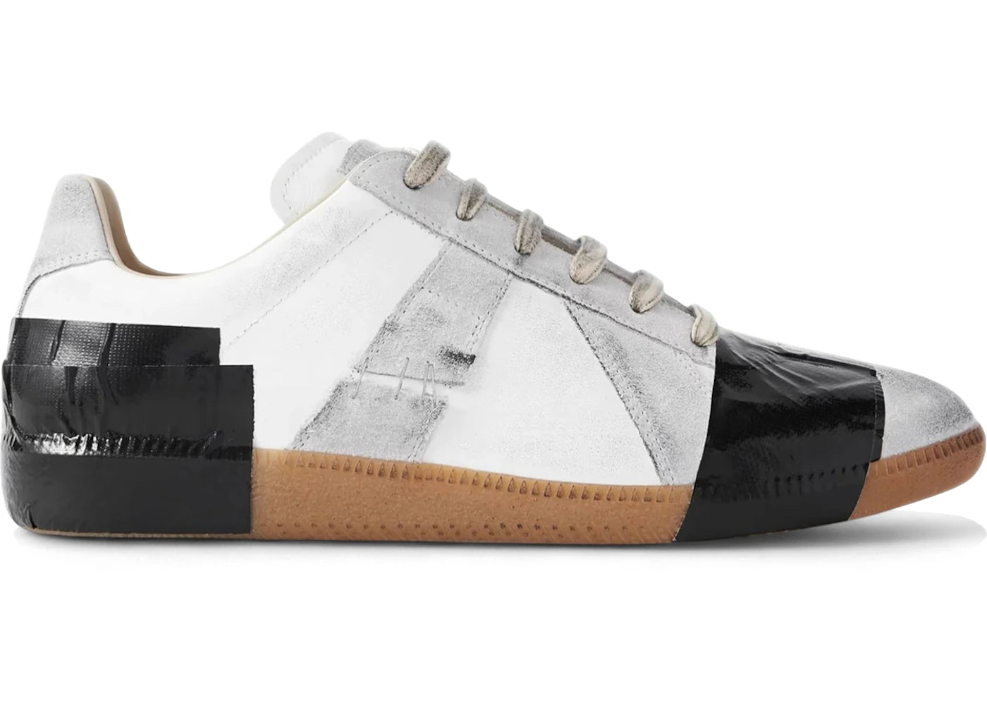 Maison Margiela Taped Replica Off White Black