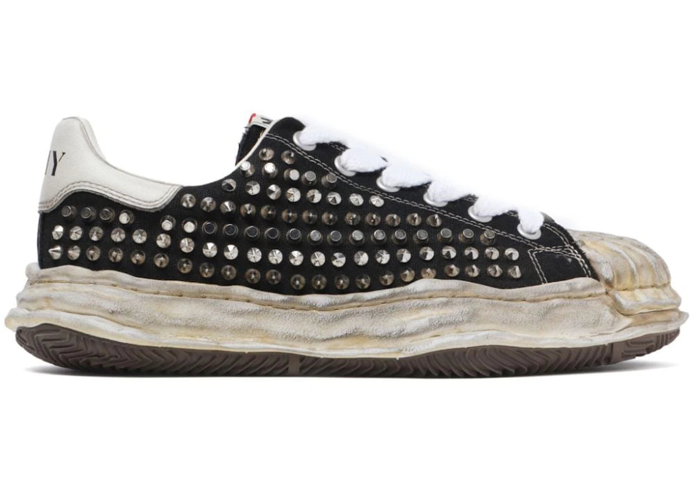 maison mihara yasuhiro blakey black stud