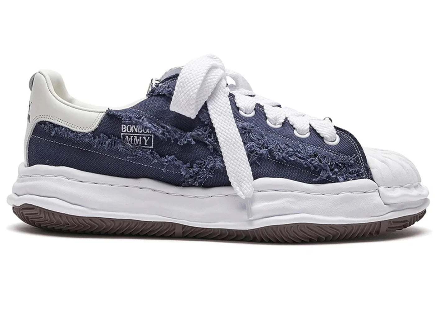 Maison Mihara Yasuhiro Blakey Og Sole Low Bonbom Navy