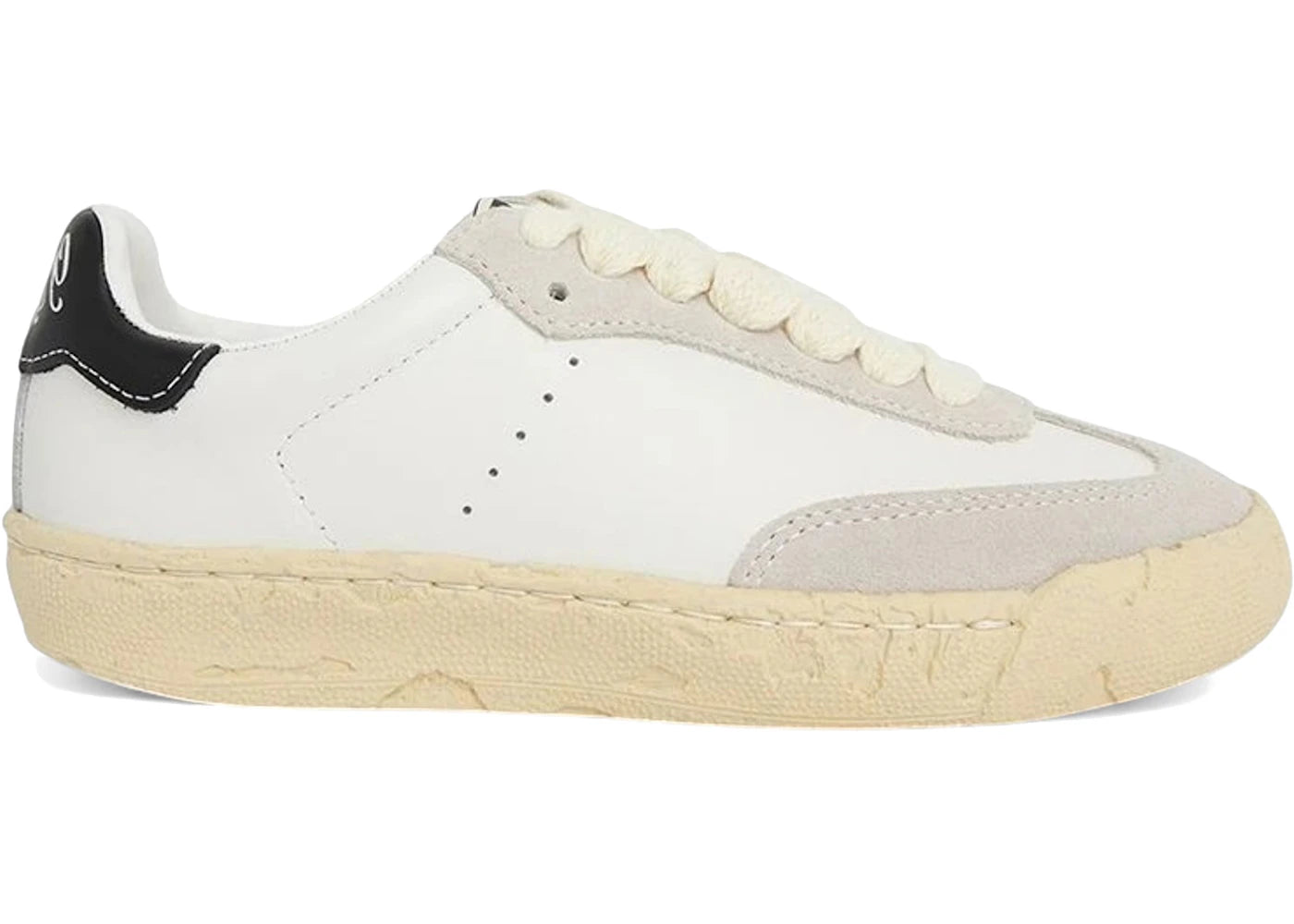 maison mihara yasuhiro francis past sole leather white