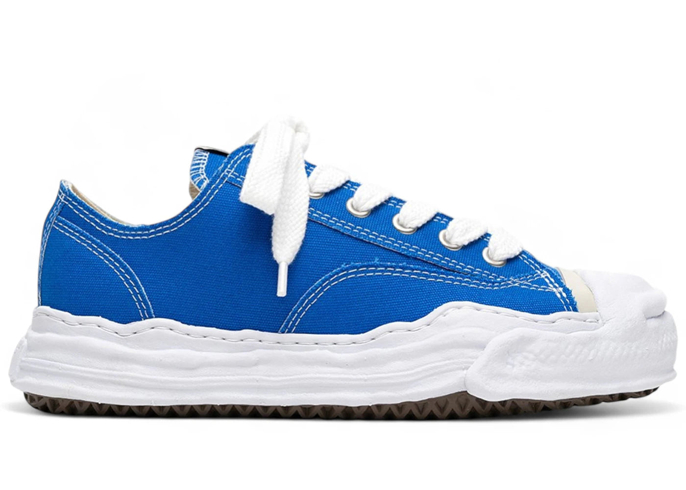 Maison Mihara Yasuhiro Hank Og Sole Canvas Low Cl Blue