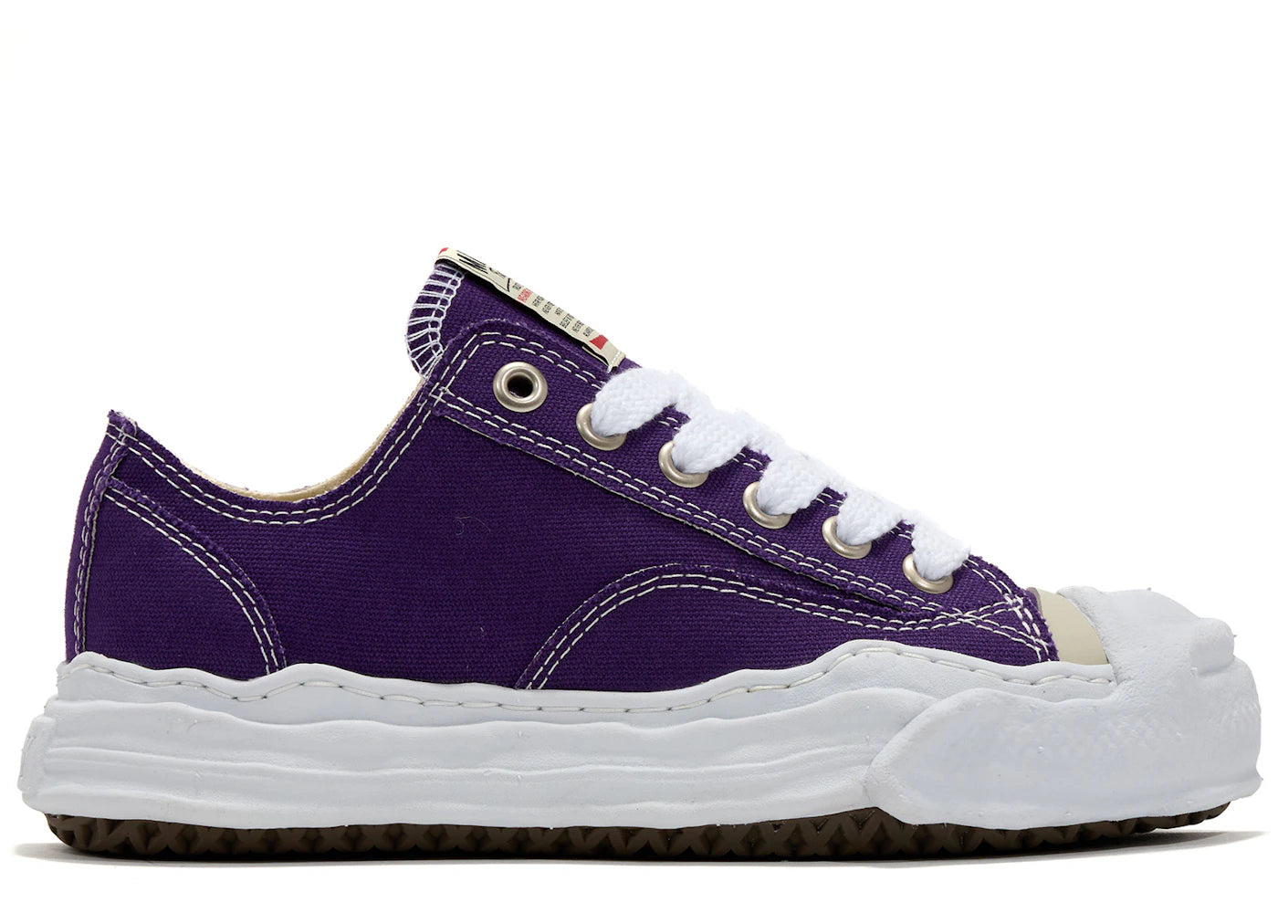 Maison Mihara Yasuhiro Hank Og Sole Canvas Low Purple