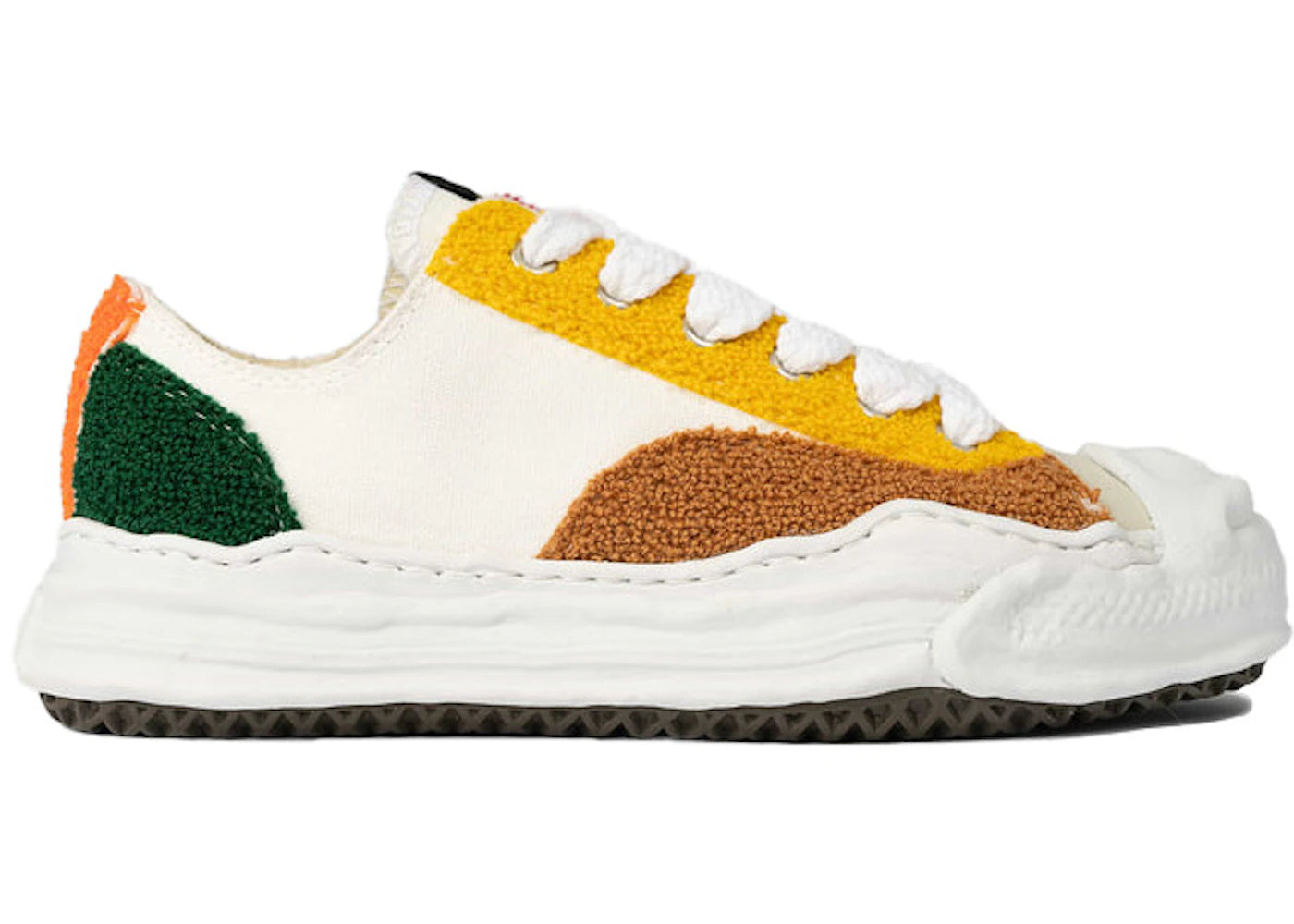 maison mihara yasuhiro hank og sole chenille low multi