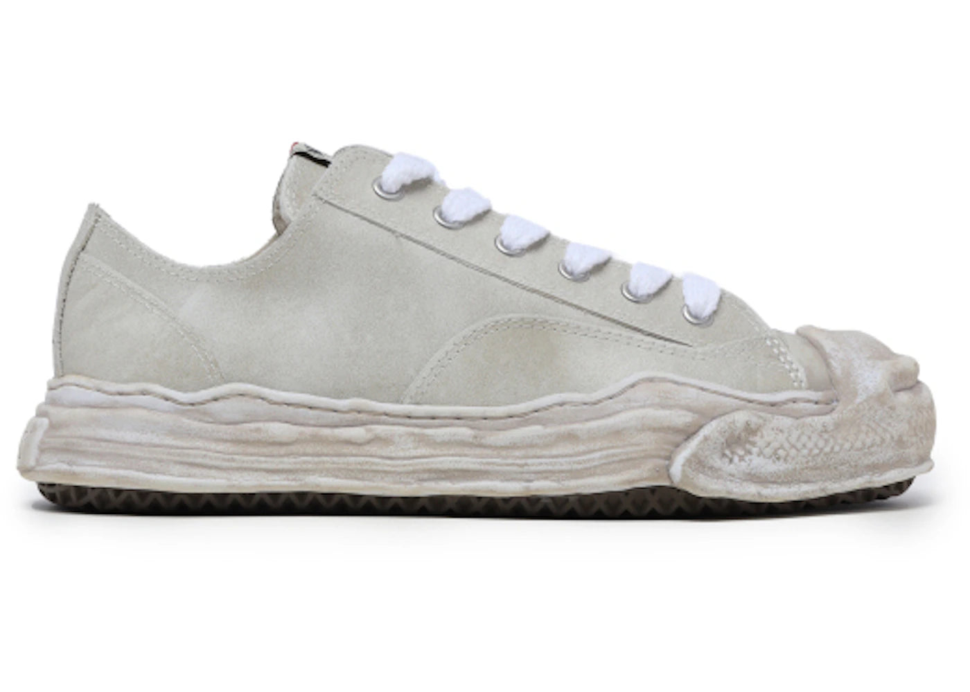 maison mihara yasuhiro hank og sole vl white distress