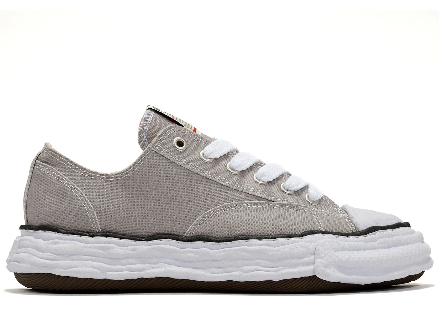 Maison Mihara Yasuhiro Peterson 23 Og Sole Canvas Low Grey