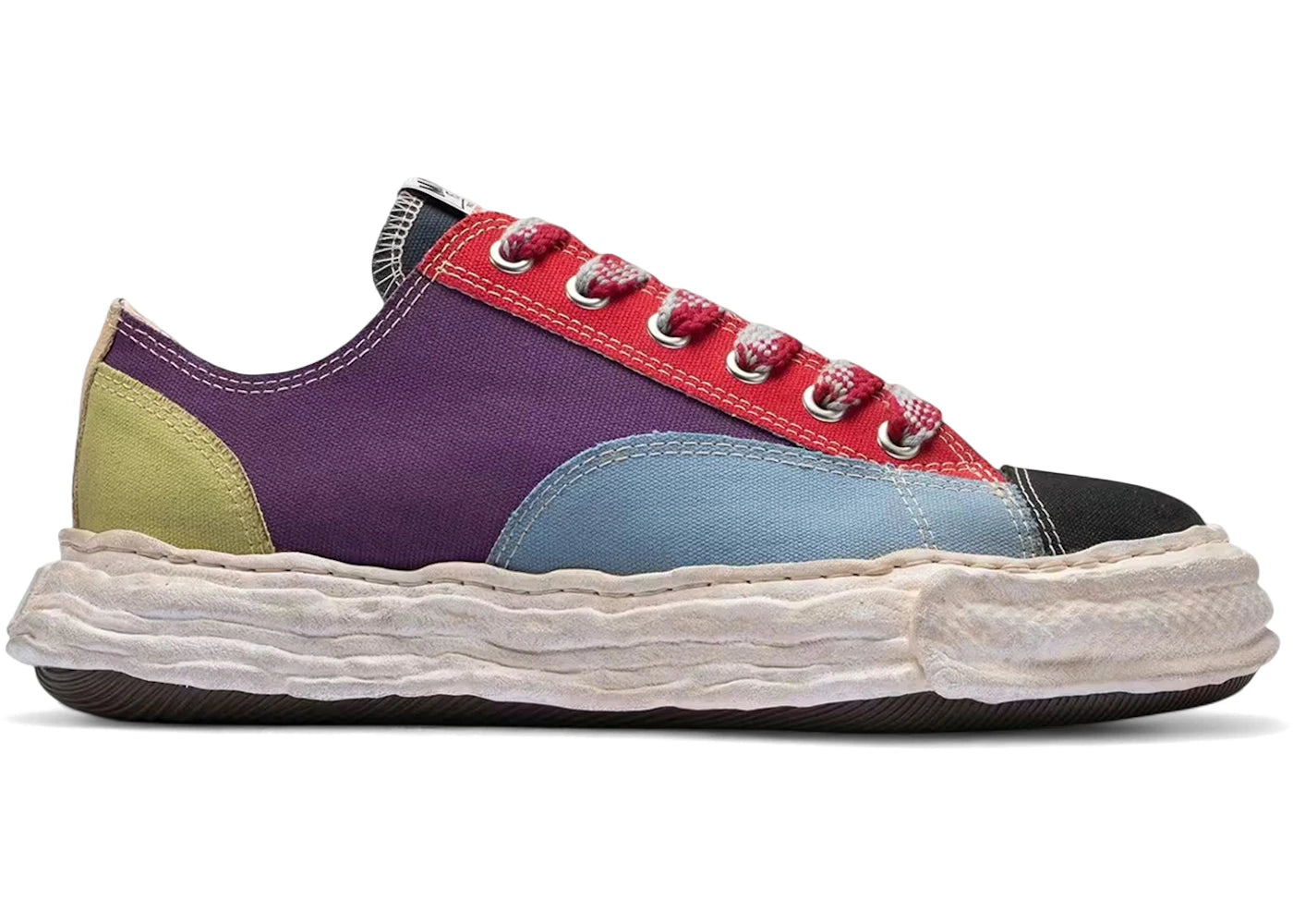 Maison Mihara Yasuhiro Peterson 23 Og Sole Canvas Low Multicolor