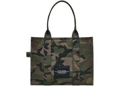 Marc Jacobs The Camo Jacquard Large Tote Bag Green