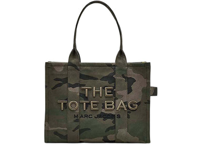 Marc Jacobs The Camo Jacquard Large Tote Bag Green