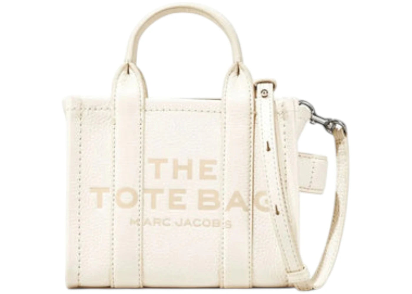 Marc Jacobs The Crossbody Tote Bag Cotton/Sil