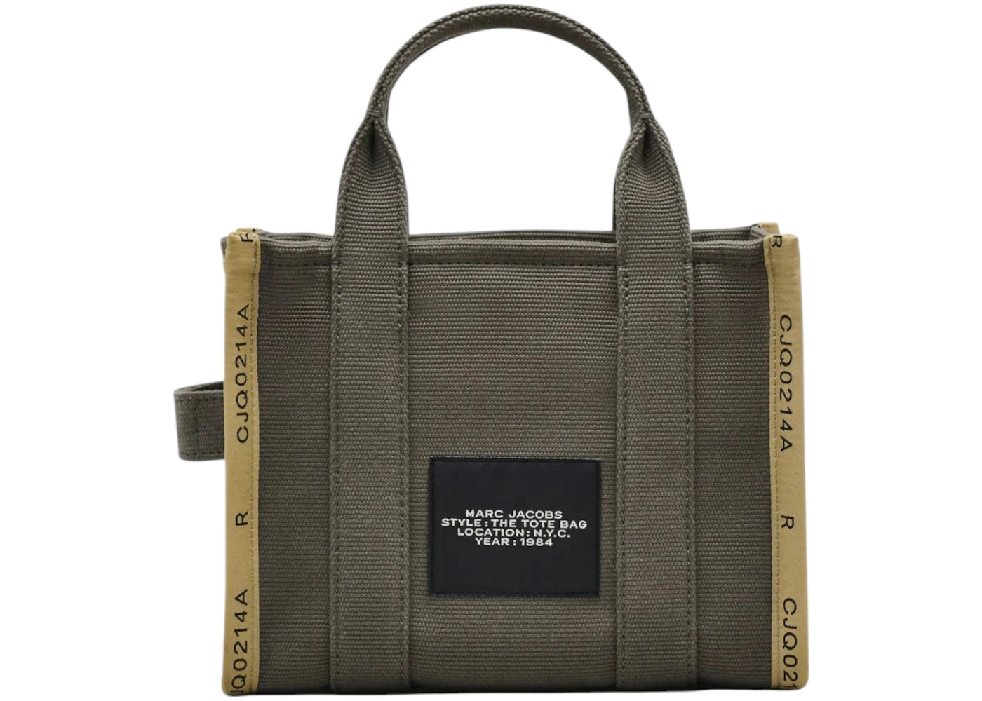 Marc Jacobs The Jacquard Small Tote Bronze Gre