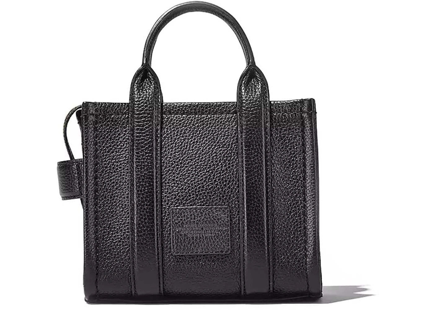Marc Jacobs The Leather Mini Tote Bag Black