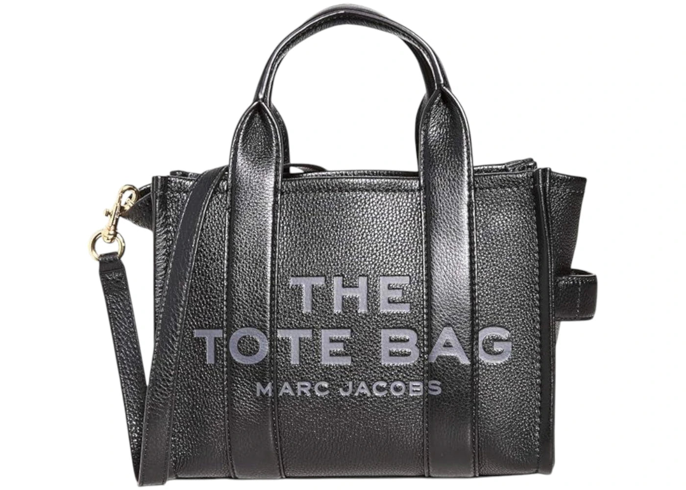 Marc Jacobs The Leather Small Tote Bag Black
