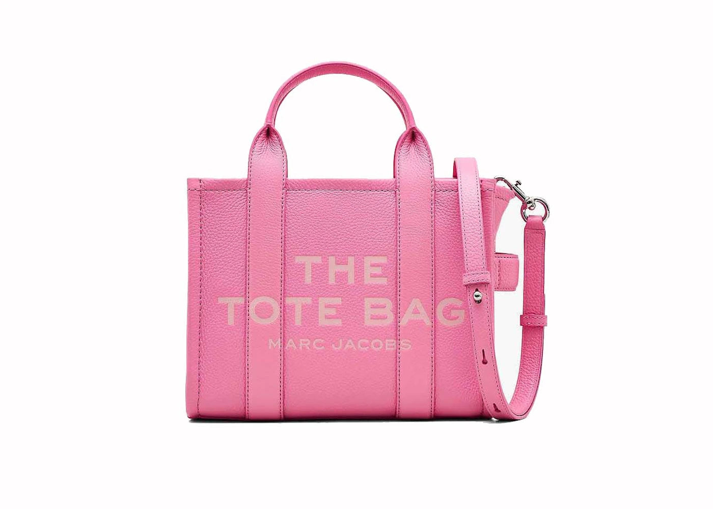 Marc Jacobs The Leather Small Tote Bag Petal Pink