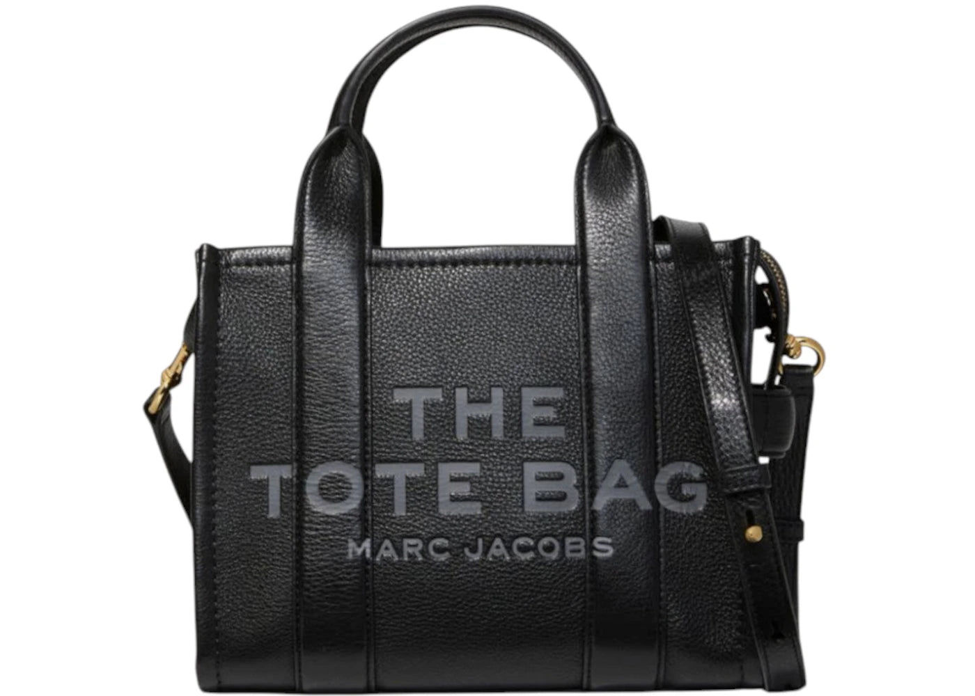 Marc Jacobs The Small Leather Tote Bag Black