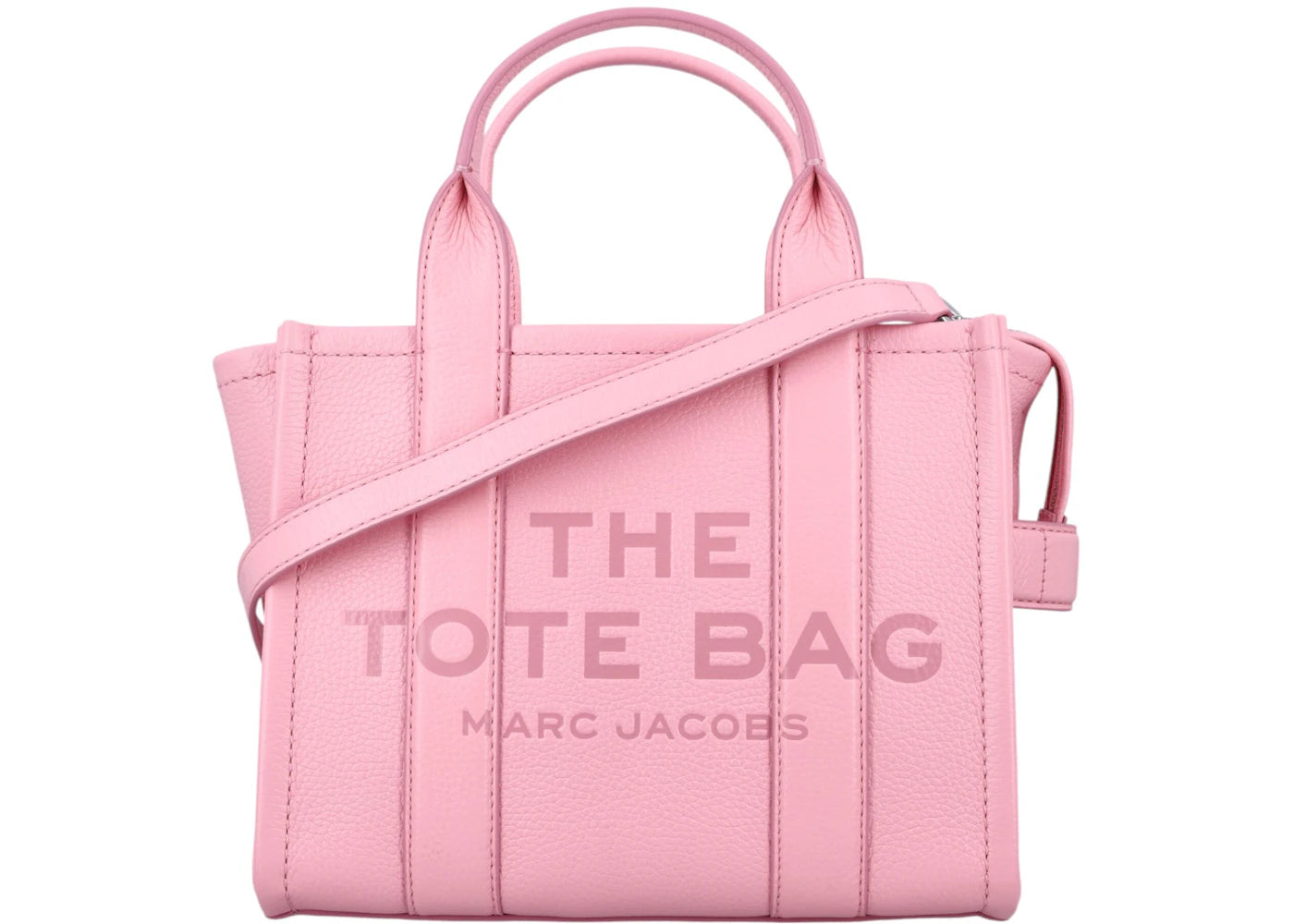 Marc Jacobs The Small Tote Leather Ribbon Pink