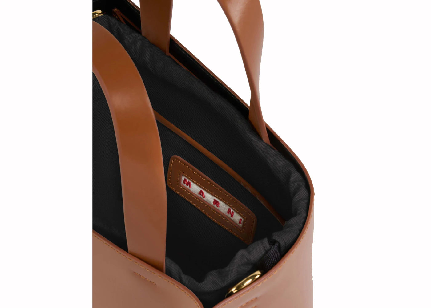 Marni Museo Mini Tote Bag Brown
