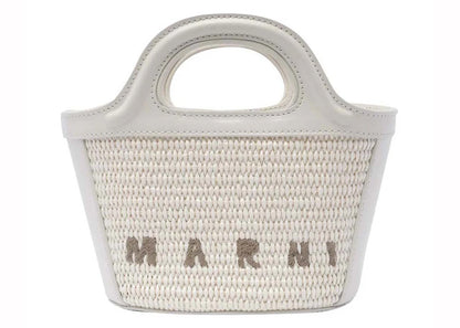 Marni Tropicalia Bag Mini Ecru