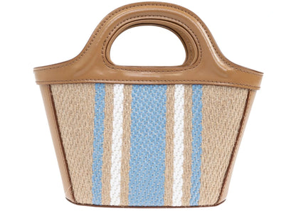 Marni Tropicalia Micro Bag Cigar/Opal/Lily White