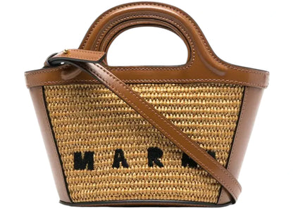 Marni Tropicalia Micro Bag Raw Sienna