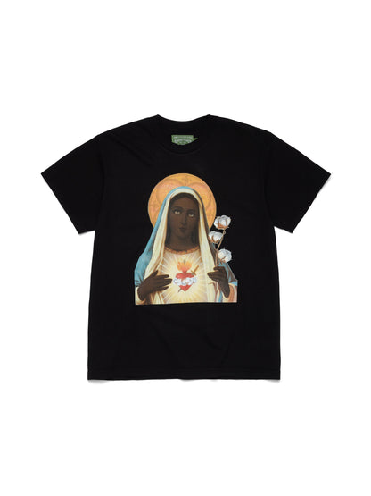Denim Tears Mary Tee Black