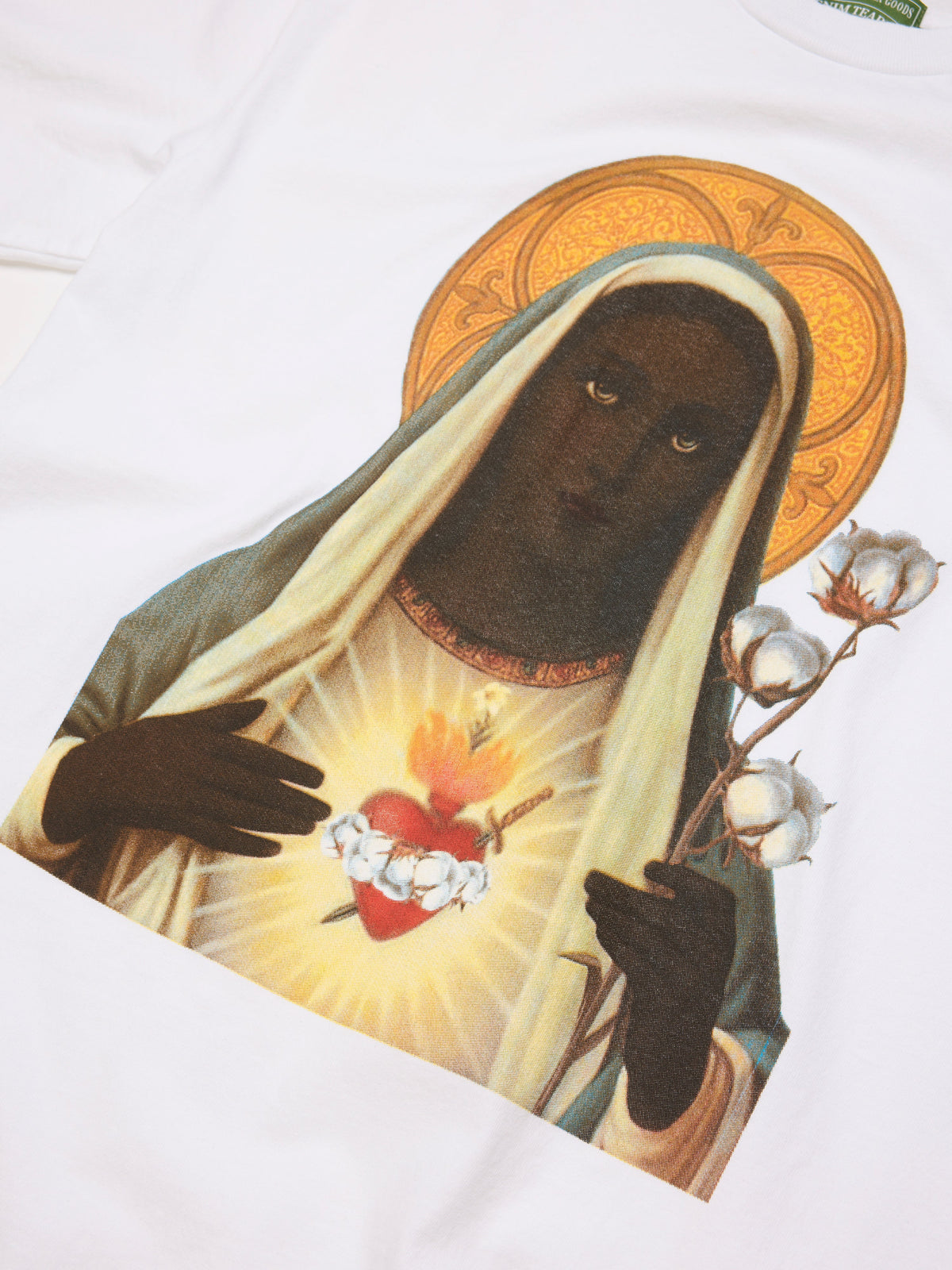 Denim Tears Mary Tee White