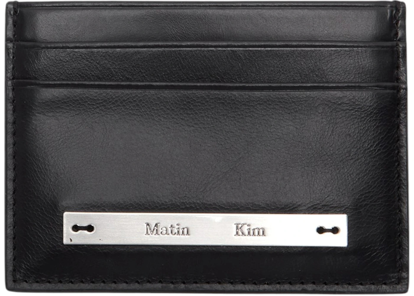 Matin Kim Vintage Card Wallet Black