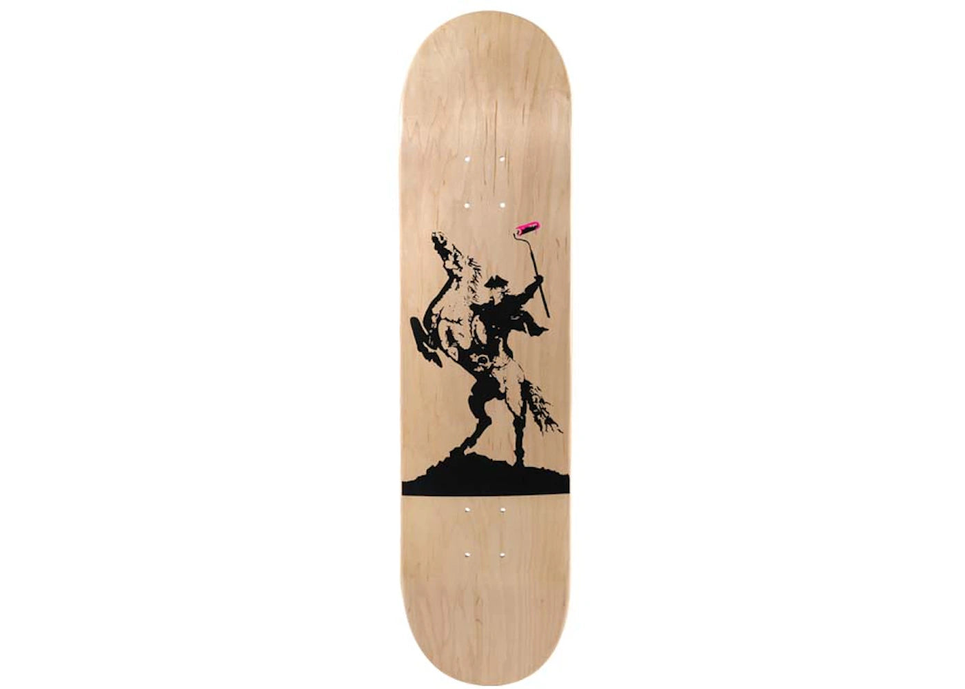 Medicom Sync. X Bansky Brandalism "Highway Man" Skateboard Deck