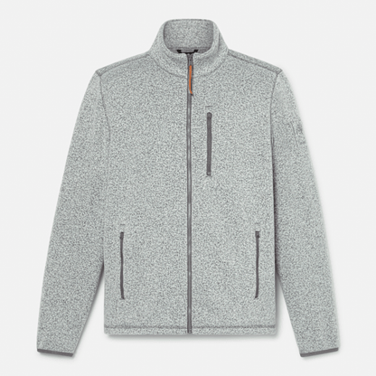 Timberland Melange Fleece Jacket Medium Grey Heather