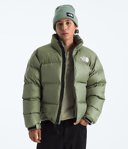 The North Face Men 1996 Retro Nuptse Jacket Bark Mist Latte/TNF Black Mushroom Grey/TNF Black White Dune/TNF Black/Recycled Down Summit Navy/TNF Black/Recycled Down Estate Blue/TNF Black