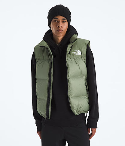 The North Face Men 1996 Retro Nuptse Vest Summit Navy/TNF Black/Recycled Down Bark Mist