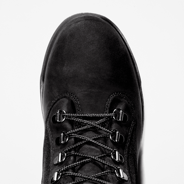 Timberland 6-Inch Waterproof Field Boot Black Nubuck Men'S