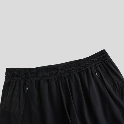 Men's ANTA Run Woven Shorts - Black