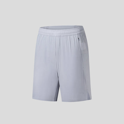 Men's ANTA Run Woven Shorts - White/Neon Green