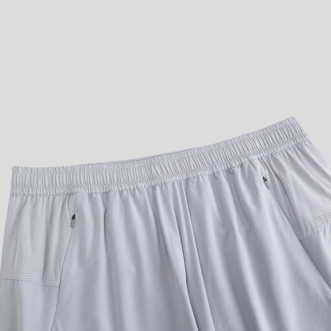 Men's ANTA Run Woven Shorts - Gray