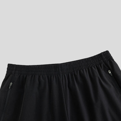 Men's ANTA Run Woven Track Pants - Black