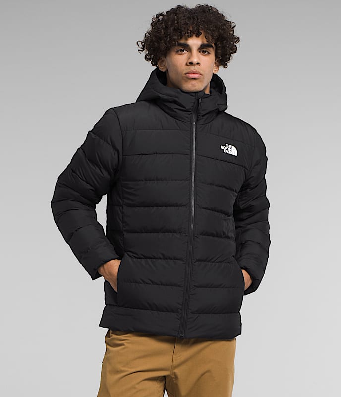 The North Face Men Aconcagua 3 Hoodie Summit Navy New Taupe Green Utility Brown TNF Black