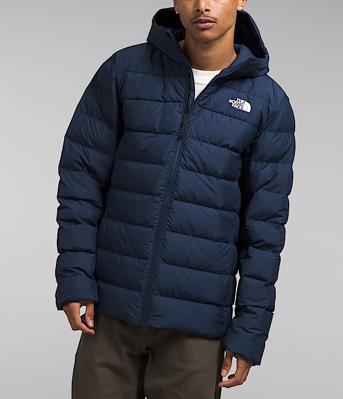 The North Face Men Aconcagua 3 Hoodie Summit Navy New Taupe Green Utility Brown TNF Black
