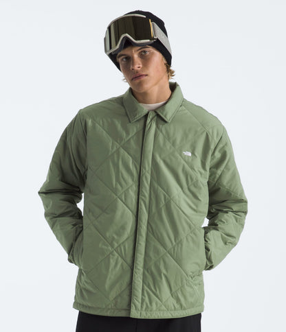 The North Face Men’s Afterburner Insulated Flannel Bark Mist