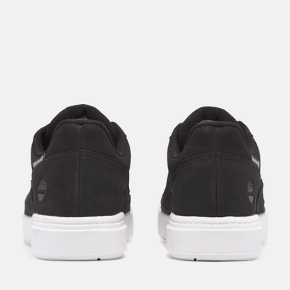 Timberland Mens Allston Low Lace-Up Sneaker Black Nubuck