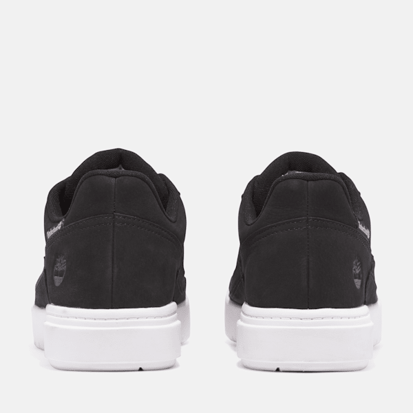 Timberland Mens Allston Low Lace-Up Sneaker Black Nubuck
